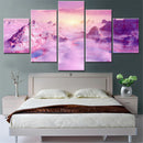 Axyaa Nature Landscape Canvas Wall Art Poster, Home Decor Picture Printing
