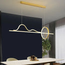 Axyaa Dimmable LED Chandelier Pendant Lamps for Home Lighting