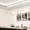 Axyaa Hanging LED Light for Kitchen, Bedroom, Living Room - Modern Nordic Design