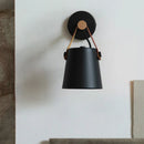 Nordic Wooden Wall Sconce LED Hanging Lamp by Axyaa