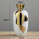 Axyaa Ceramic Vase for Nordic Style Home Decor in Living Room and Wine Cabinet