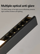 Axyaa Black Chandelier Nordic Modern Lamp for Restaurants, Bars, and Kitchens