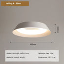 Axyaa Modern White LED Pendant Ceiling Light - Nordic Metal Design