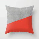 Axyaa Red Checked Print Pillowcase 45*45cm