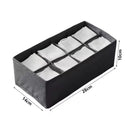 Axyaa Closet Organizer Box for Jeans Drawer Pants System Storage Organizer