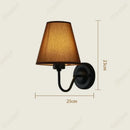 Axyaa LED Fabric Wall Lampshade for Indoor Bedroom and Living Room Lighting