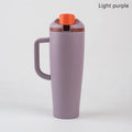 Axyaa 1200ml Car Cup with Flip Lid, Dual Drink Fruit Cup & Insulated Design