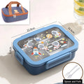 Axyaa 720ml Stainless Steel Thermal Lunch Box with Spoon & Fork