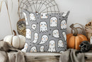 Axyaa Halloween Pumpkin Cushion Cover for Sofa, Bedroom, Car - Patterned Pillow Cover
