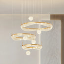 Axyaa Modern LED Chandelier Ceiling Pendant Light Dining Room Interior Decor