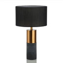 Axyaa LED Table Floor Lamp Modern Black E27 Desk Light for Home Office Bedroom