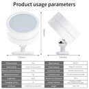 Axyaa Wireless LED Spotlight Wall Lamp with Remote Control for Bedroom Decor