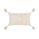 Boho Velvet Embroidery Cushion Cover by Axyaa