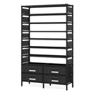 Axyaa 10 Tier Shoe Rack Shoe Shelf Large Capacity Organizer Space Saving