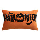 Axyaa Halloween Pillow Cases Embroidered Decor 45x45cm