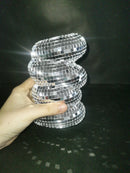 Axyaa Disco Ball Vase Flower Planter Sculpture Table Decor Unique Housewarming Gift