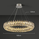Axyaa Circular LED Ceiling Lamps: Modern Living Room Lighting Solution