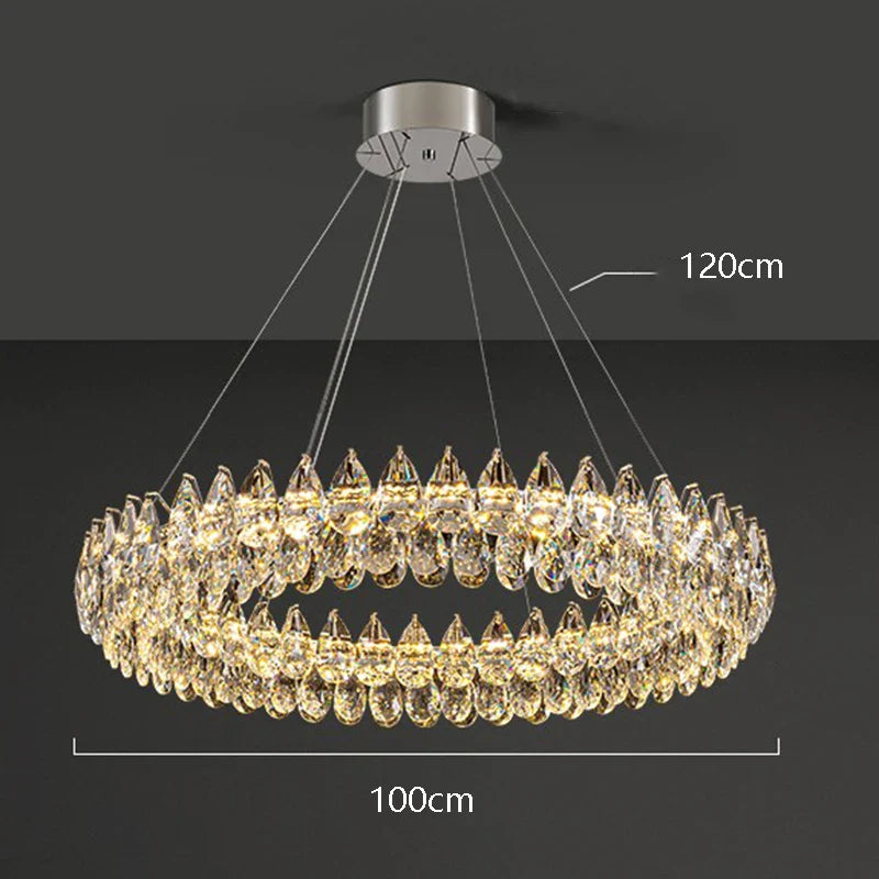 Axyaa Circular LED Ceiling Lamp: Modern Lighting Source for Living Rooms & Bedrooms