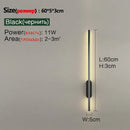 Axyaa Double Head Minimalist Line Wall Lamp for Bedroom TV Background Corridor