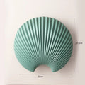 Axyaa Shell Wall Hanging: Elegant Ceramic Ornaments for Advanced Home Decor