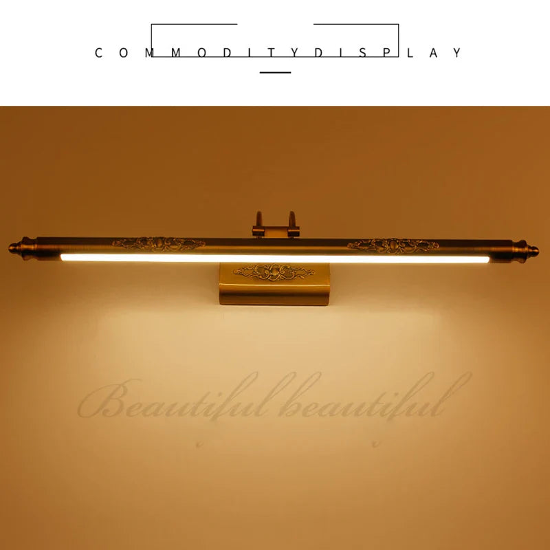 Axyaa Retro Wall Lamp 50cm 70cm 90cm Indoor Lighting Bedroom Sconces