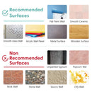 Axyaa 3D Faux Stone Peel Stick Backsplash Wall Tile Sticker 30cm x 30cm