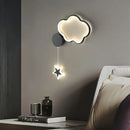 Axyaa Nordic LED Wall Lamp Cloud Star Moon Kids Bedroom Indoor Sconce