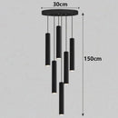 Axyaa Nordic Pendant Chandelier for Dining Room, Living Room Ceiling Lighting