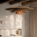 Axyaa Wabi Sabi Hemp Rope Chandelier for Zen Tea Room Living Space