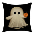 Axyaa Halloween Pumpkin Print Pillow Cover 45x45 - Festive Home Decor & Holiday Gift