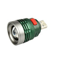Axya Super Bright LED Flashlight with USB Charging for Camping