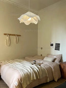 Axyaa Nordic Flowers Cloth Chandelier LED Pendant Lights Loft Hanging Lamps