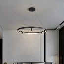 Axyaa Nordic Black LED Pendant Lights for Bedroom Dinning Kitchen Home Decor
