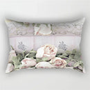 Pink Flower Polyester Pillowcase - Romantic Girl Room Aesthetic Decor
