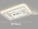 Axyaa Acrylic LED Ceiling Light for Home Bedroom Living Room
