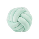 Axyaa Handmade Velvet Knot Throw Pillow for Home Sofa Bed Chair