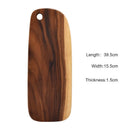 Axyaa Acacia Wood Bread Board & Chopping Board - Multi-Use Cutting Tray