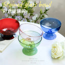 Axyaa Two Tone Heat Resistant Glass Dessert Cup Set