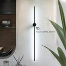 Axyaa LED Wall Lamp 350° Rotation Modern Wall Light, Touch Switch, Adjustable Gold