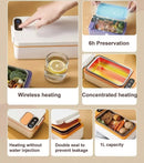 Axyaa Portable USB Heated Lunch Box - Rechargeable & Insulated
