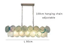 Axyaa Colorful Glass Chandelier for Home and Hotel Lighting.