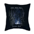 Axyaa Printed Polyester Throw Pillow Cover Square Zipper Pillow Cases