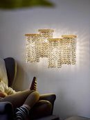 Axyaa Modern Crystal Pendant Chandelier for Dining Room & Bar