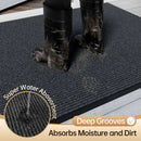 Axyaa All-Season Waterproof Indoor Outdoor Entrance Doormat, 36x48 - Heavy Duty Commercial Floor