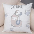 Axyaa Cartoon Animal Pillowcase: Sofa Decor Cushion Cover for Living Room