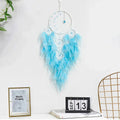 Axyaa Five-ring Tree of Life Dream Catcher with Natural Feathers