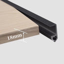 Axyaa LED Cabinet Shelf Light Aluminum Profile 18mm Wooden Board Backside Bar Strip Lamps