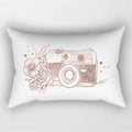 Axyaa Geometric Striped Rectangular Pillowcase for Home Decor
