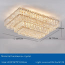 Axyaa Crystal Ceiling Lamp - Modern Minimalist Home Decoration Light for Living Room