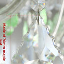 Axyaa French Crystal Chandelier: Luxurious Retro Style Living Room Dining Light